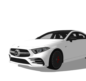Mercedes-AMG CLS 53奔驰精品汽车模型